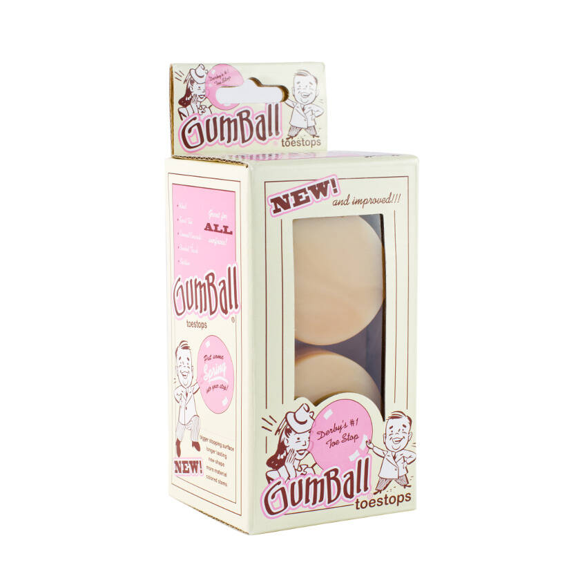 Gumball V2 Flat Toe Stops - Long Stem 30mm