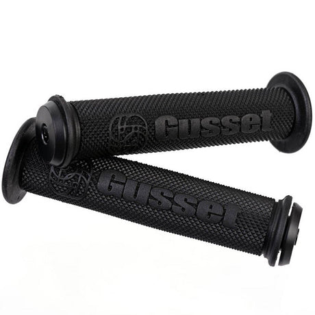 Gusset File Scooter Grips - Black