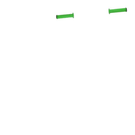 Gusset File Scooter Grips - Green