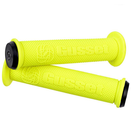 Gusset File Scooter Grips - Yellow