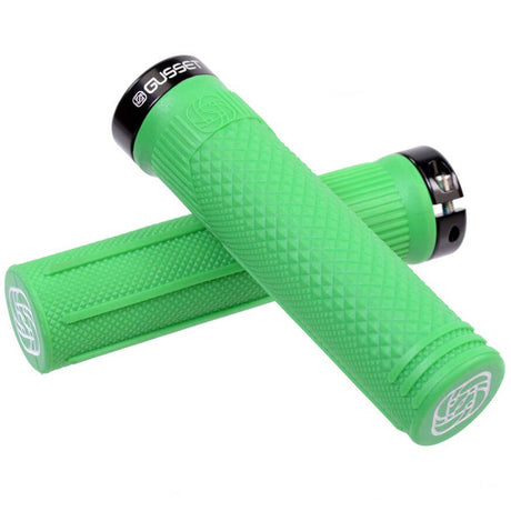 Gusset S2 Lock on Scooter Grips - Green