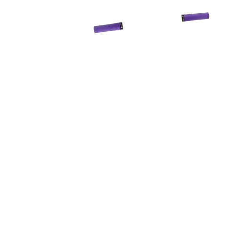Gusset S2 Lock on Scooter Grips - Purple