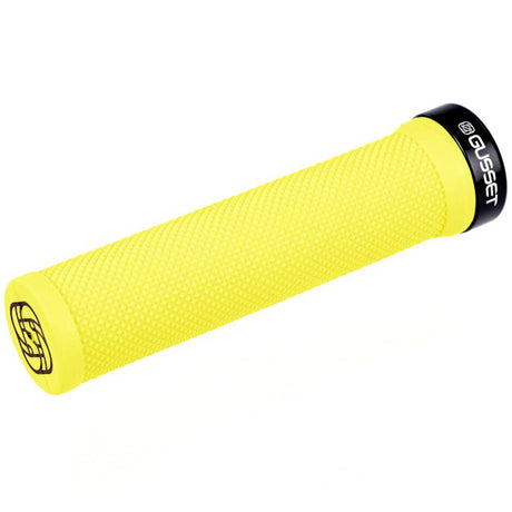 Gusset Single File Scooter Grips - Yellow
