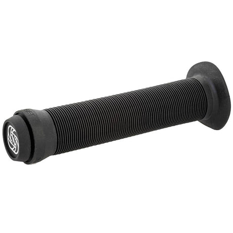 Gusset Sleeper Flanged Scooter Grips - Black