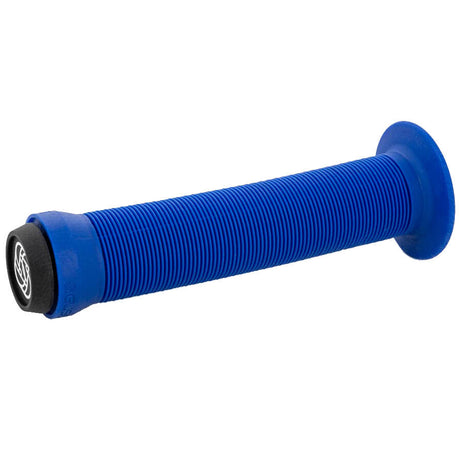 Gusset Sleeper Flanged Scooter Grips - Blue