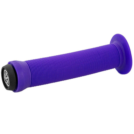 Gusset Sleeper Flanged Scooter Grips - Purple