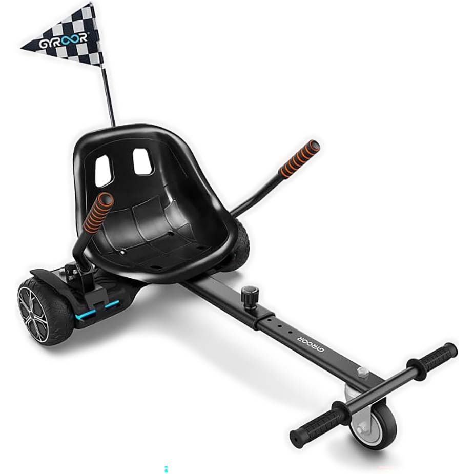 Gyroor Go Monster Hoverkart - Black