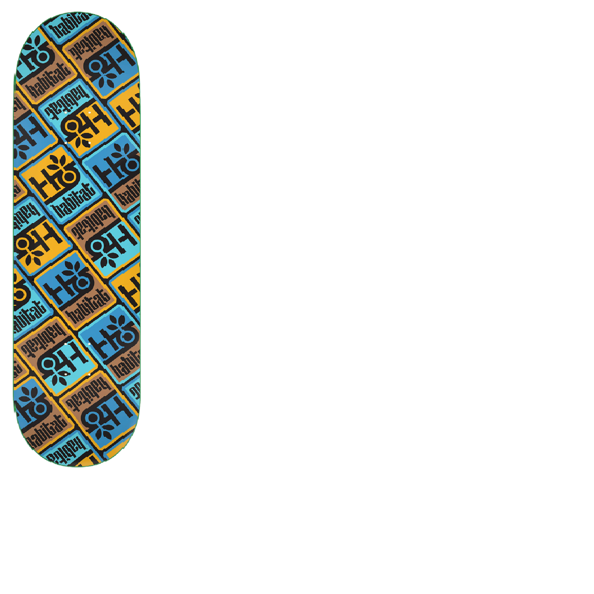 Habitat Pod Compressed Skateboard Deck 8.25"