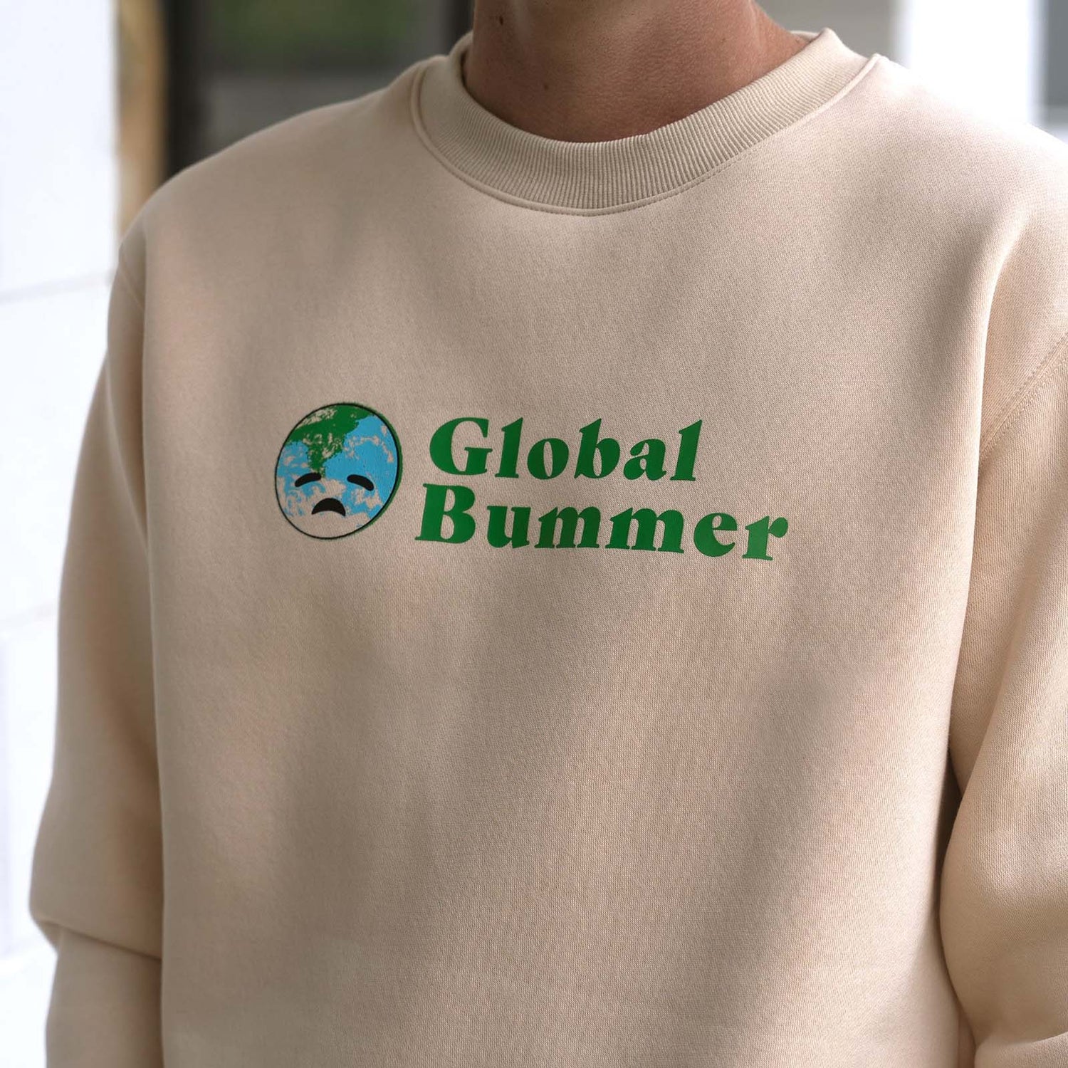 Habitat Global Bummer Crewneck - Cream
