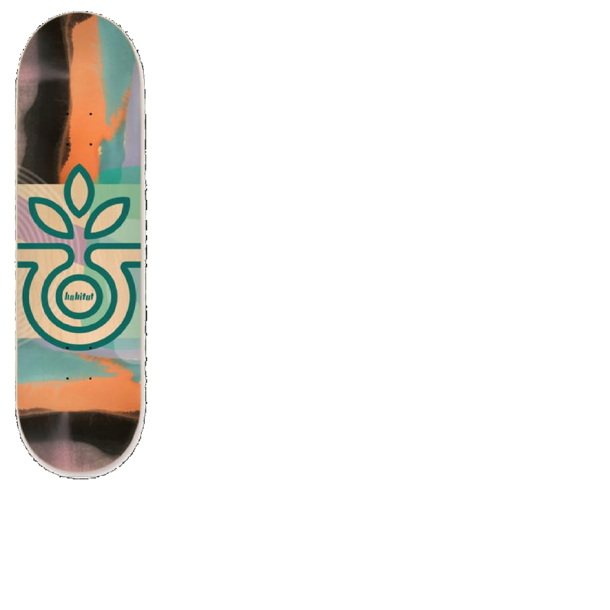 Habitat Cirrus Skateboard Deck - Elena Johnston 8.25''