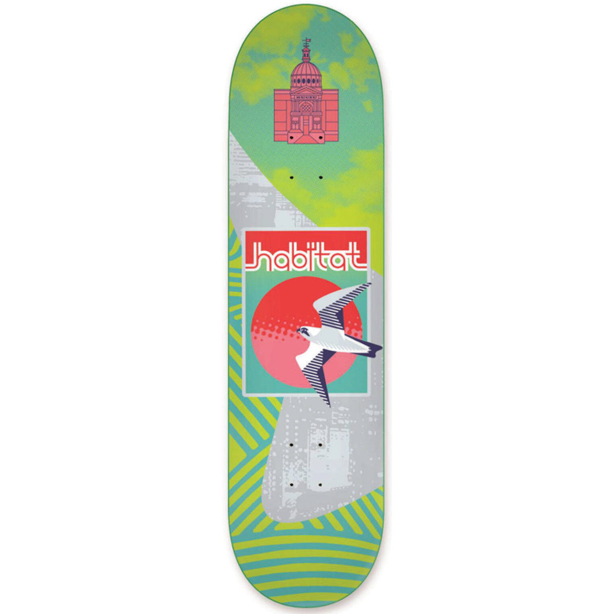 Habitat New Dawn Skateboard Deck - Suciu 8.25''