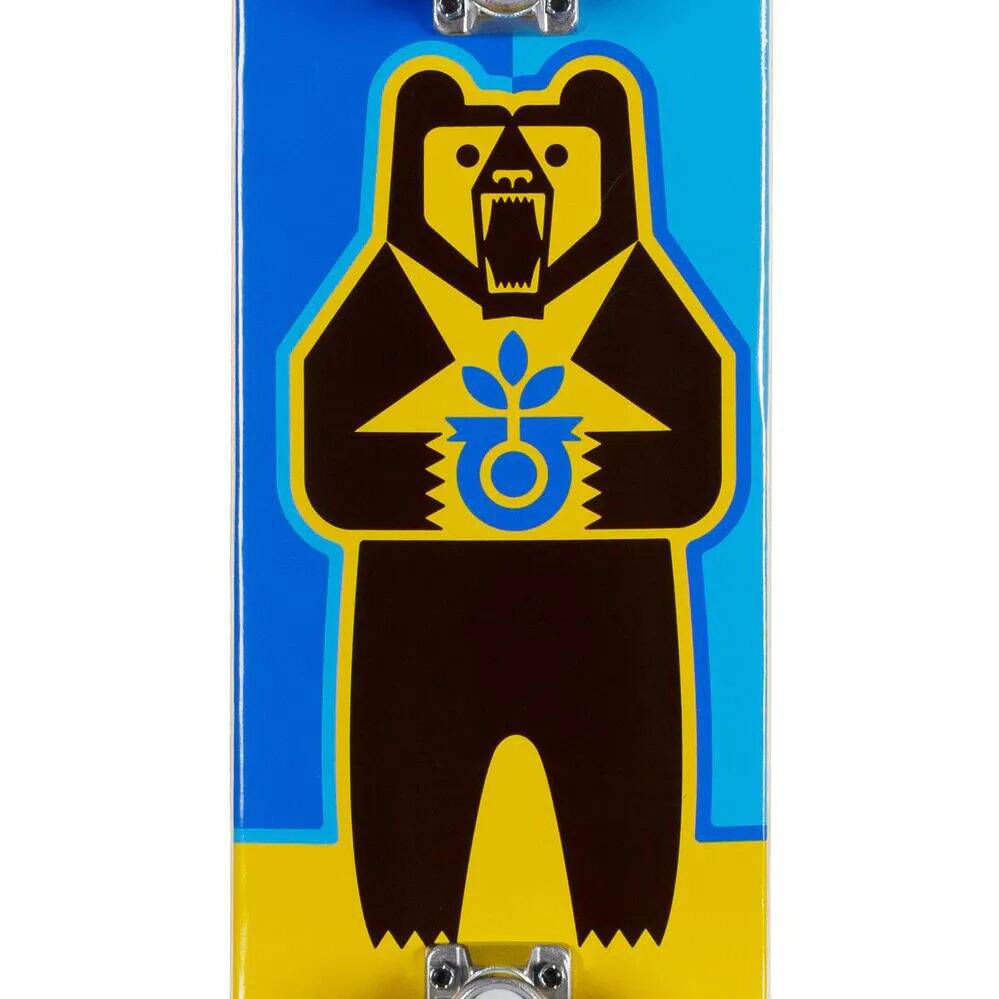 Habitat Grizzly Blue Complete Skateboard 8''