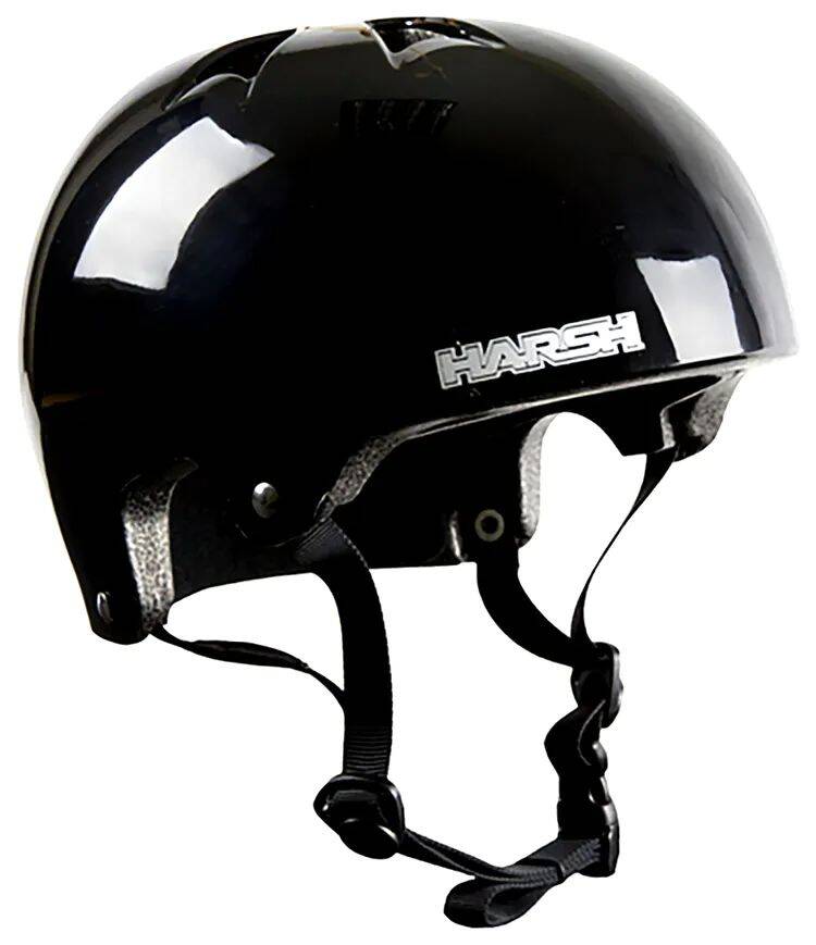 Harsh Pro EPS Helmet - Gloss Black