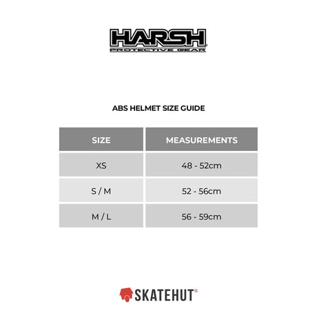 Harsh ABS Helmet - Black