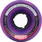 Hawgs Chubbies Longboard Wheels 60mm - Purple