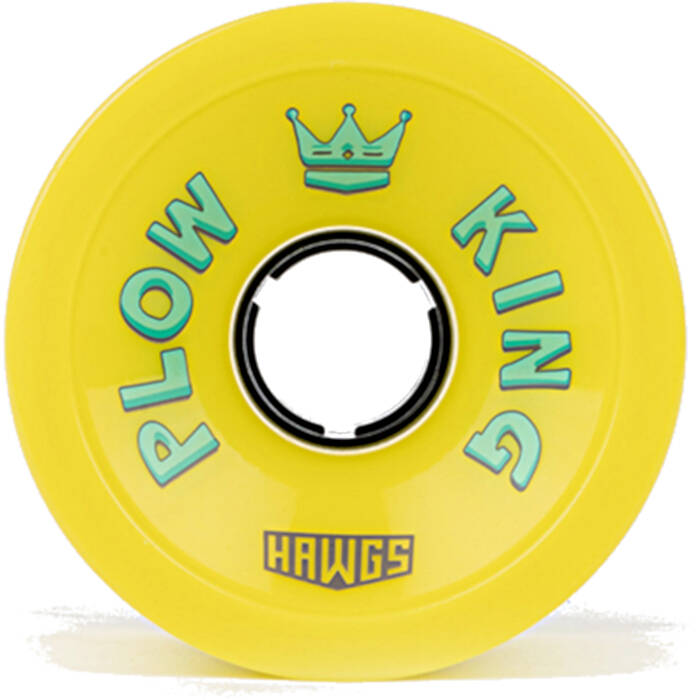 Hawgs Plow Kings Longboard Wheels 72mm - Flat Banana
