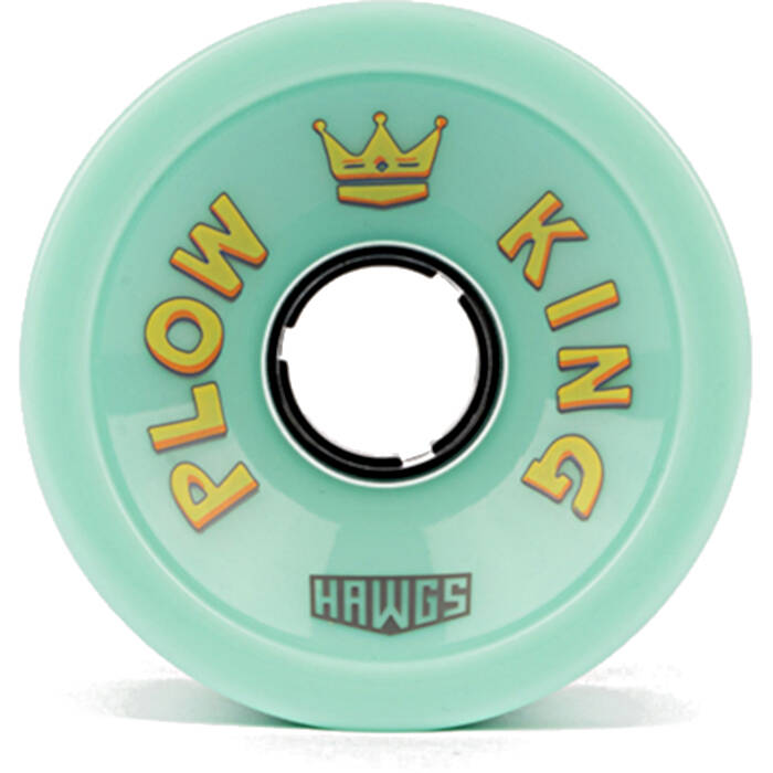 Hawgs Plow Kings Longboard Wheels 72mm - Ocean Teal