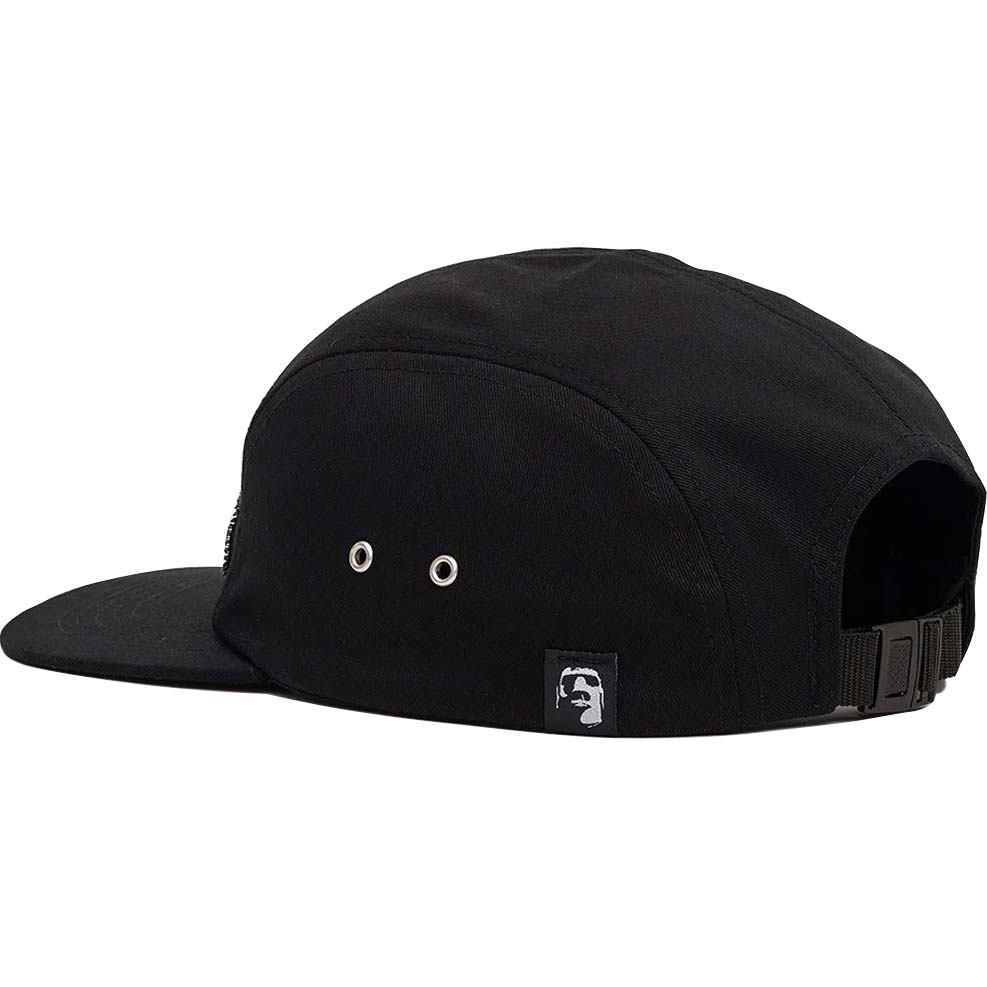 Heathen Arclite Five Panel Cap - Black