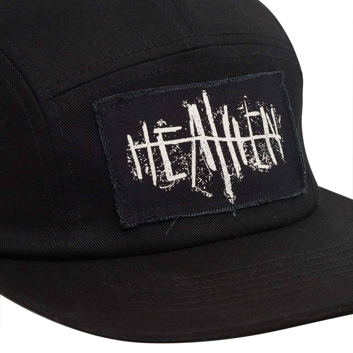 Heathen Arclite Five Panel Cap - Black