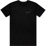 Heathen Crow Killer Mono T Shirt - Black