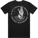 Heathen Drowning T Shirt - Black