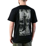 Heathen Lighthouse T Shirt - Black