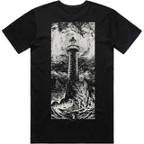 Heathen Lighthouse T Shirt - Black