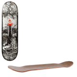 Heathen Lighthouse Skateboard Deck 8.75"