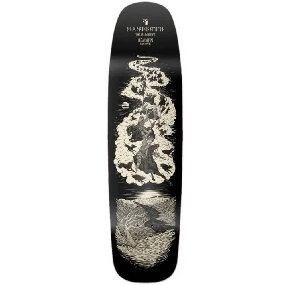 Heathen Wild Hunt Skateboard Deck 8.7"