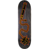 Heathen Mace Face On Taperhead Skateboard Deck 9"
