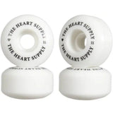 The Heart Supply Clean Heart Skateboard Wheels - Black 55mm