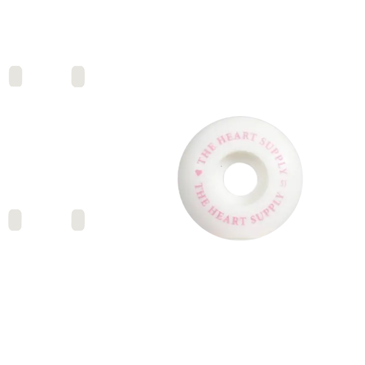 The Heart Supply Clean Heart Skateboard Wheels - Pink 51mm