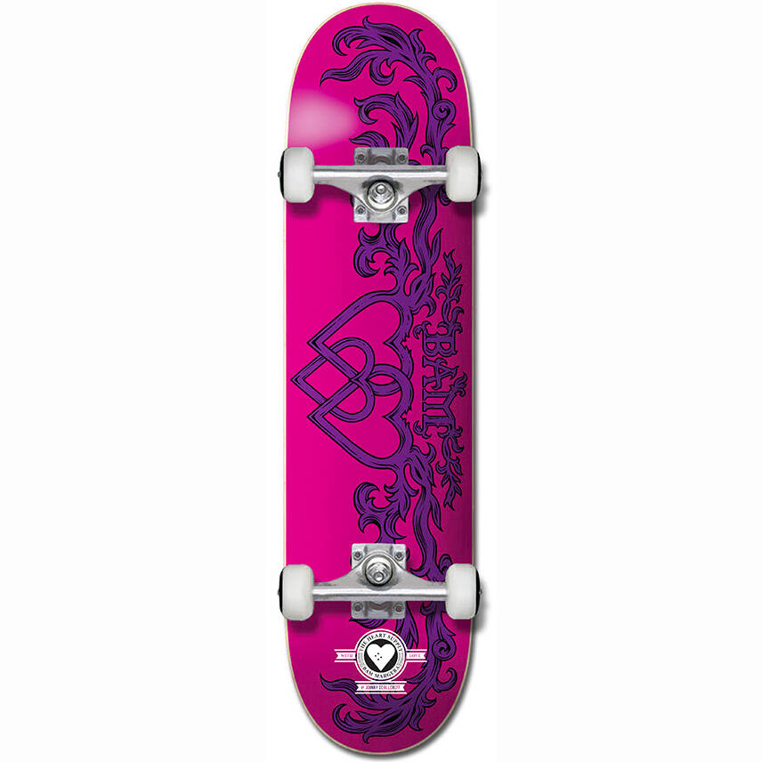 The Heart Supply Bamly Complete Skateboard 7.75'' - Pink/Purple