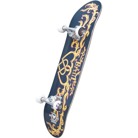 The Heart Supply Bam Margera Bamly Complete Skateboard - Blue 8"
