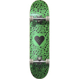 The Heart Supply Round Logo Complete Skateboard - Spots 8"