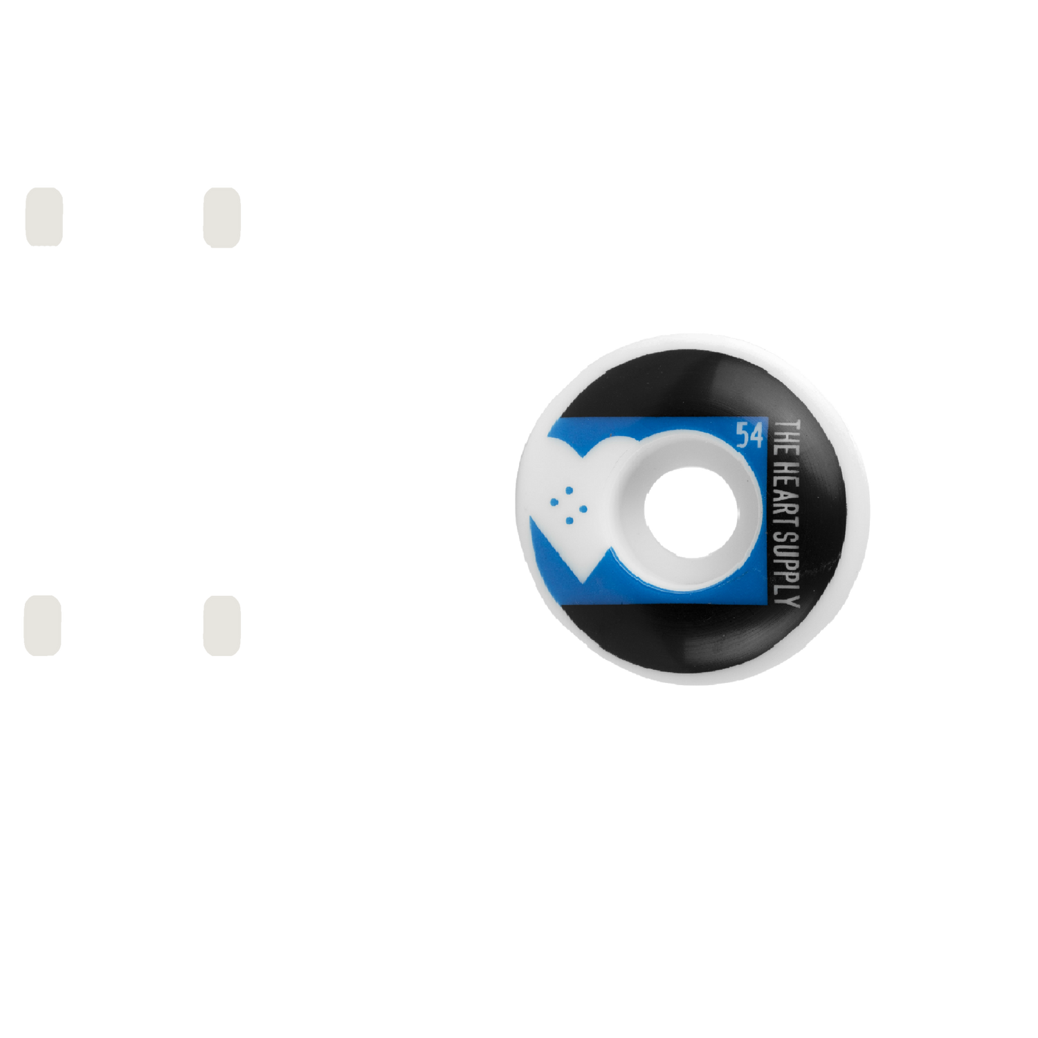 The Heart Supply Even Skateboard Wheels - Royal Blue 54mm