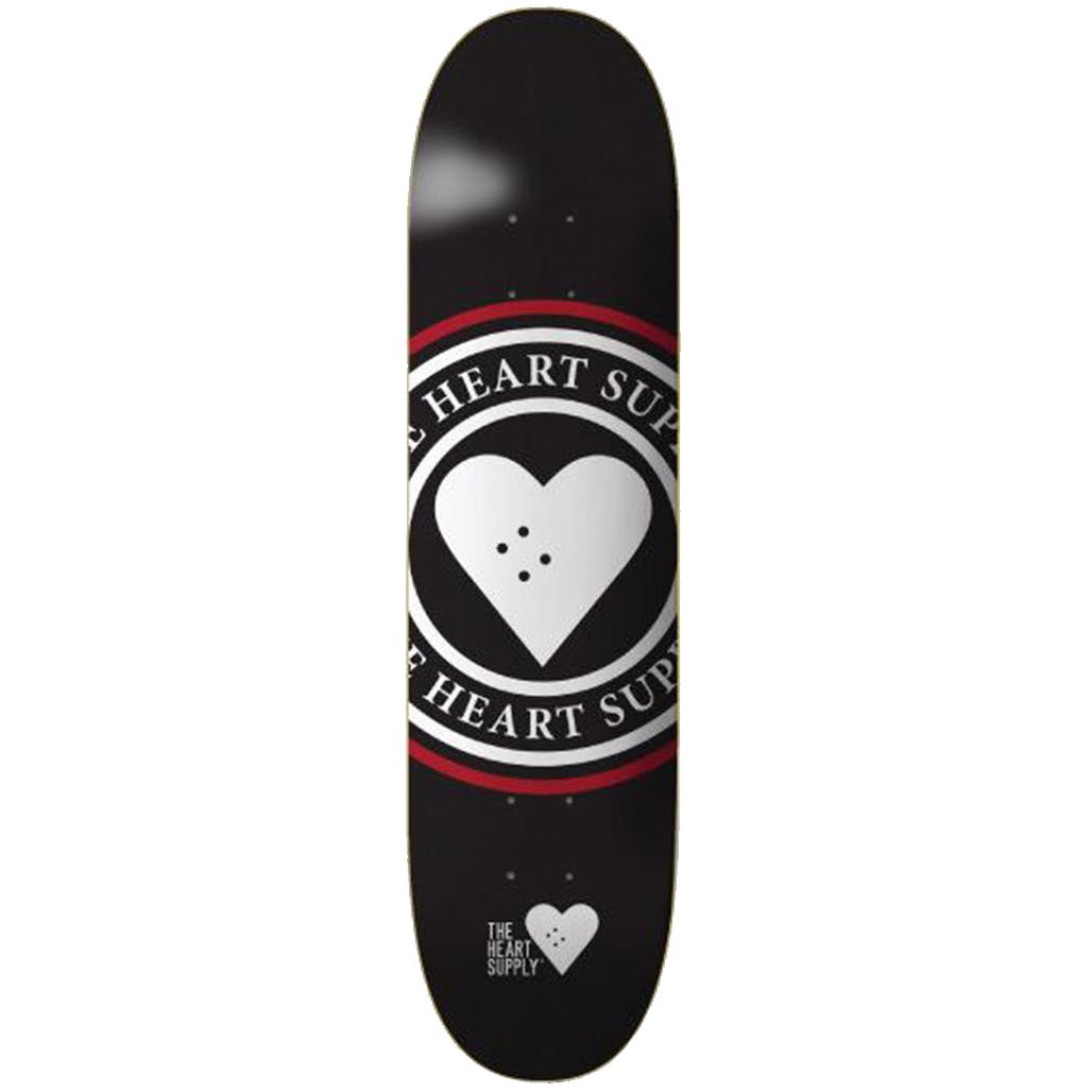 The Heart Supply Insignia Skateboard Deck - Black 8''