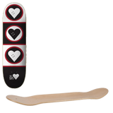 The Heart Supply Squad Skateboard Deck - Black/White 8.5"