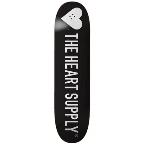 The Heart Supply Strong Skateboard Deck - Black 8.25''