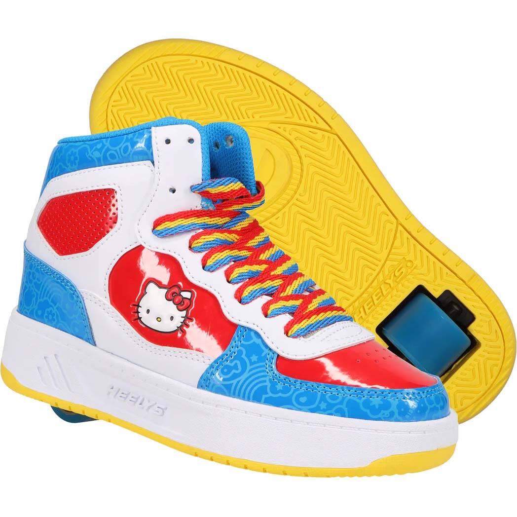 Heelys x Hello Kitty Reserve EX - Blue/White/Red/Yellow