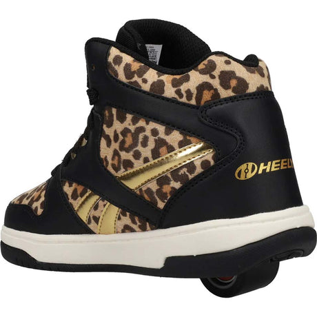 Heelys x Reebok BB4500 Mid Swatch - Black/Cheetah