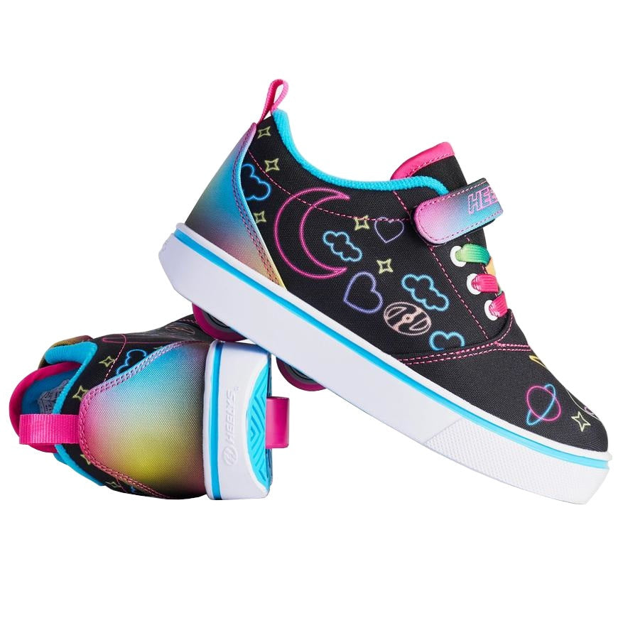 Heelys Pro 20 Prints X2 - Black/Hot Pink/Multi