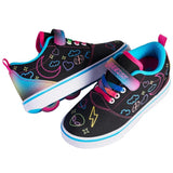 Heelys Pro 20 Prints X2 - Black/Hot Pink/Multi