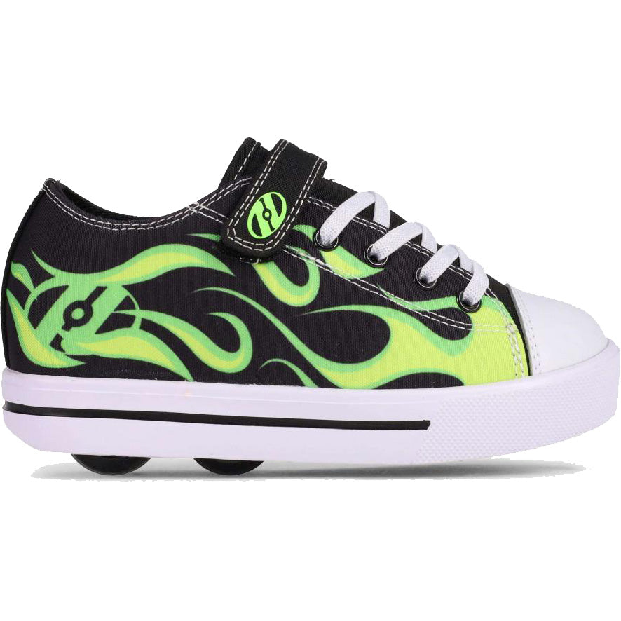Heelys Snazzy X2 - Black/Green/White