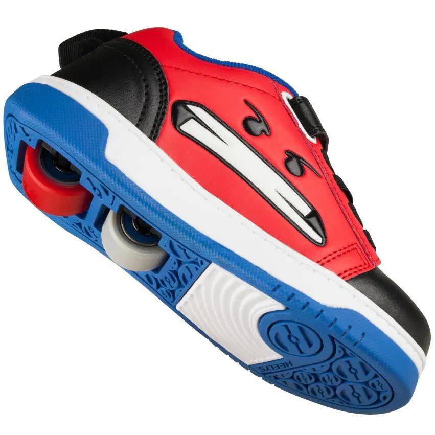 Heelys Dual Up X2 - Black/Red/Blue Mad Happy