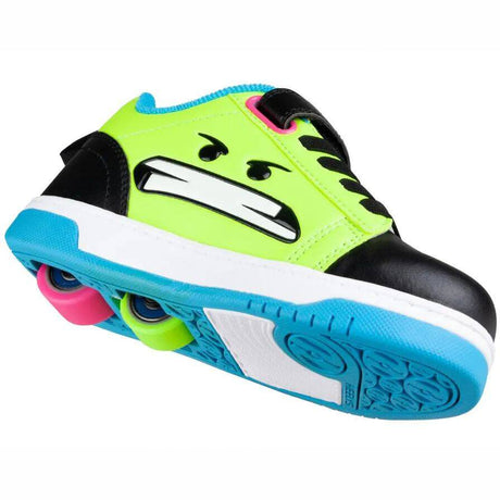 Heelys Dual Up X2 - Black/Hot Pink/Cyan/Yellow