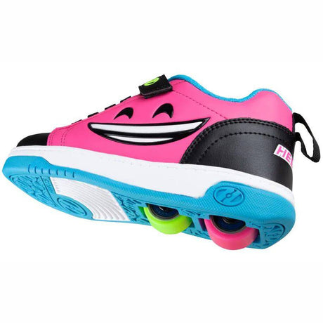 Heelys Dual Up X2 - Black/Hot Pink/Cyan/Yellow