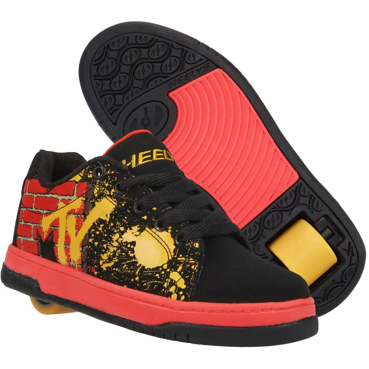 Heelys x MTV Split - Black/Red/Yellow Pu