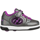 Heelys Plus X2 Lighted - Black Sparkle/Purple