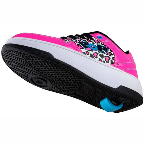 Heelys POP Contend - Neon Pink/Black/White/Hearts
